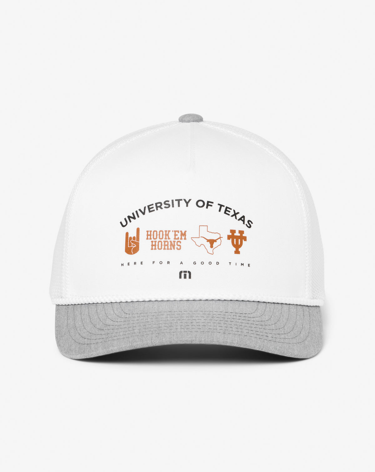 Ut Austin Riding Cap UT Austin Defensive Line Snapback Hat & TravisMathew
