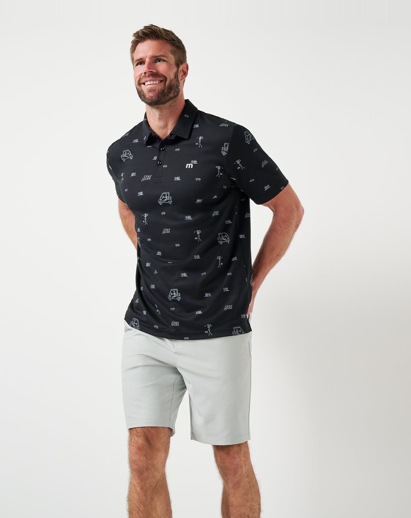 Golf Sucks Polo ∣ TravisMathew