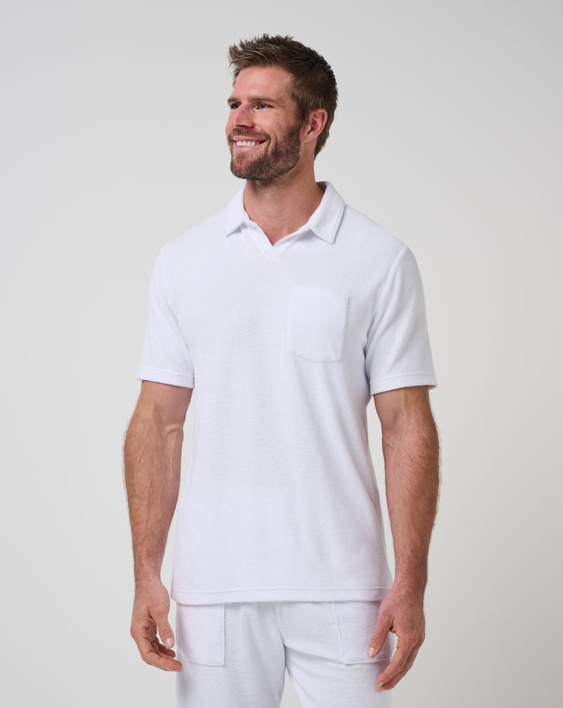 Beach Club Popover Polo