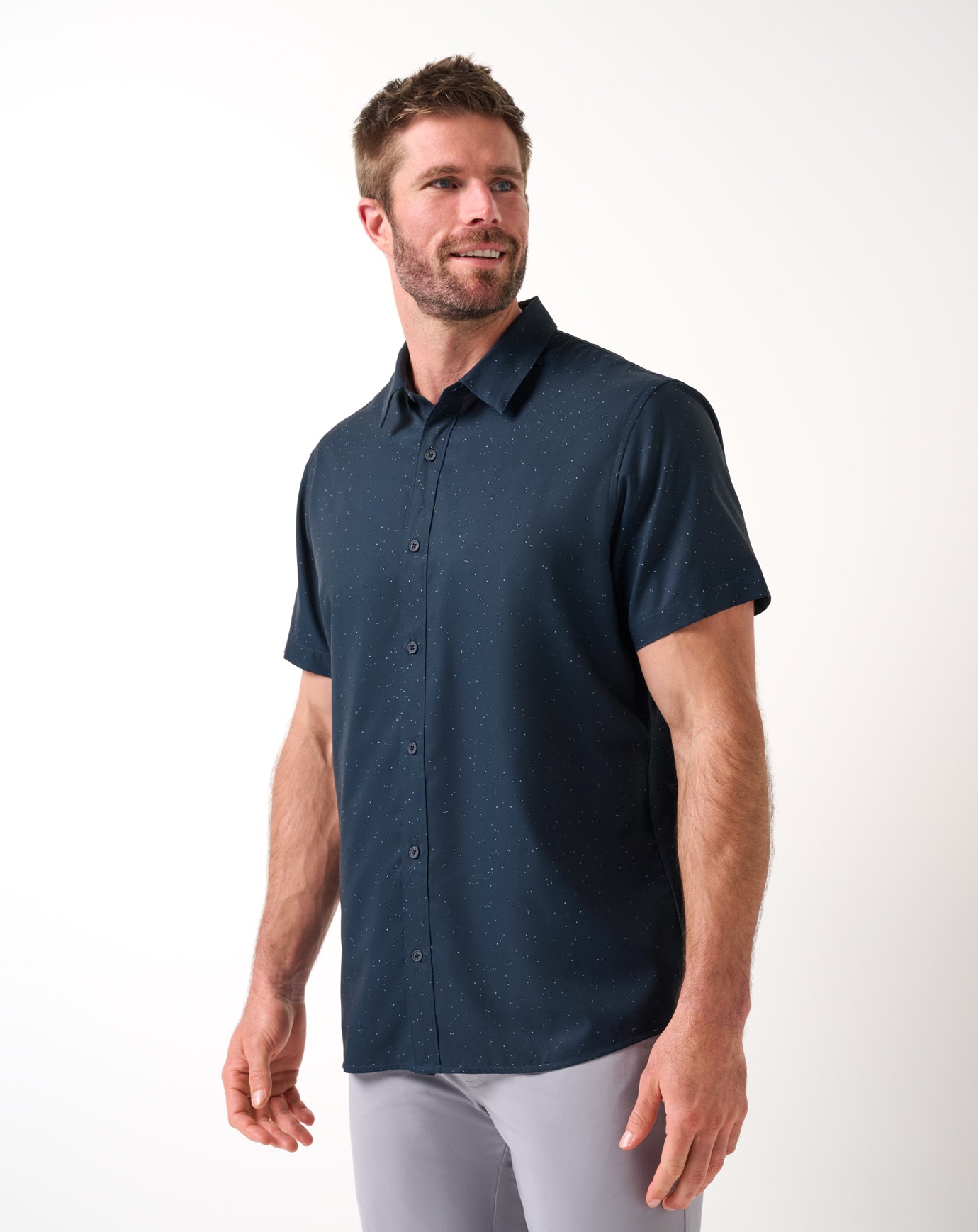 Techwoven Chartered Button-Up