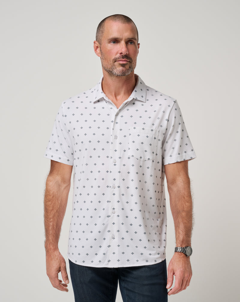 Comfortknit Swing Button-Up