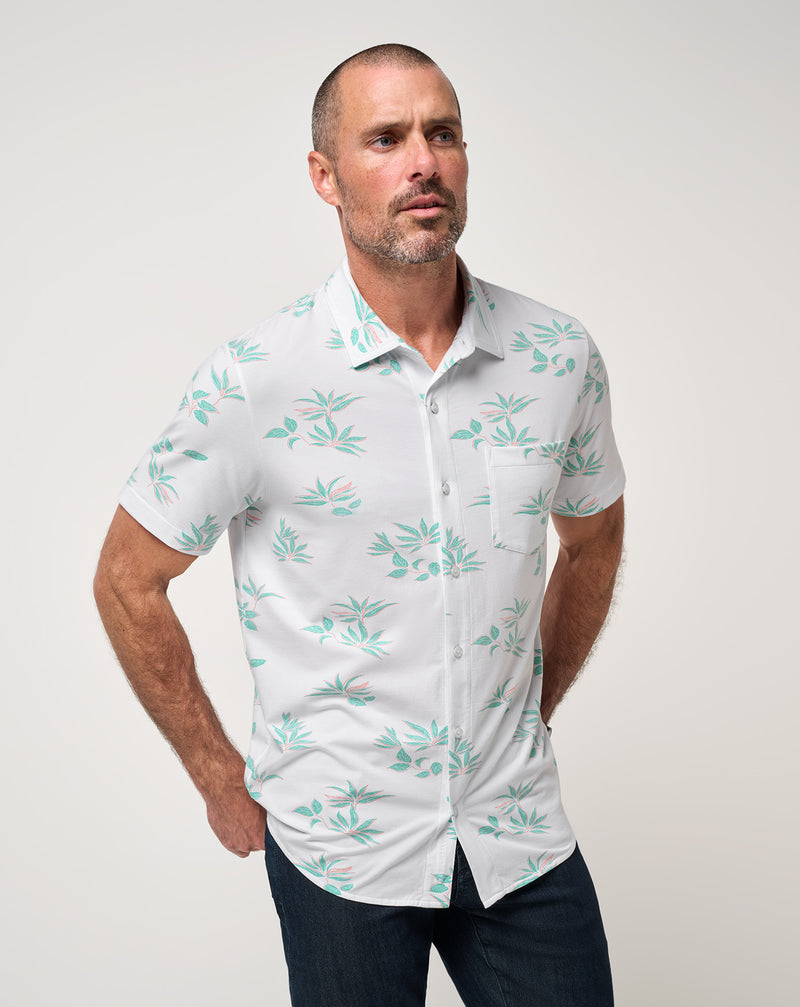 Comfortknit Sunrise Sesh Button-Up