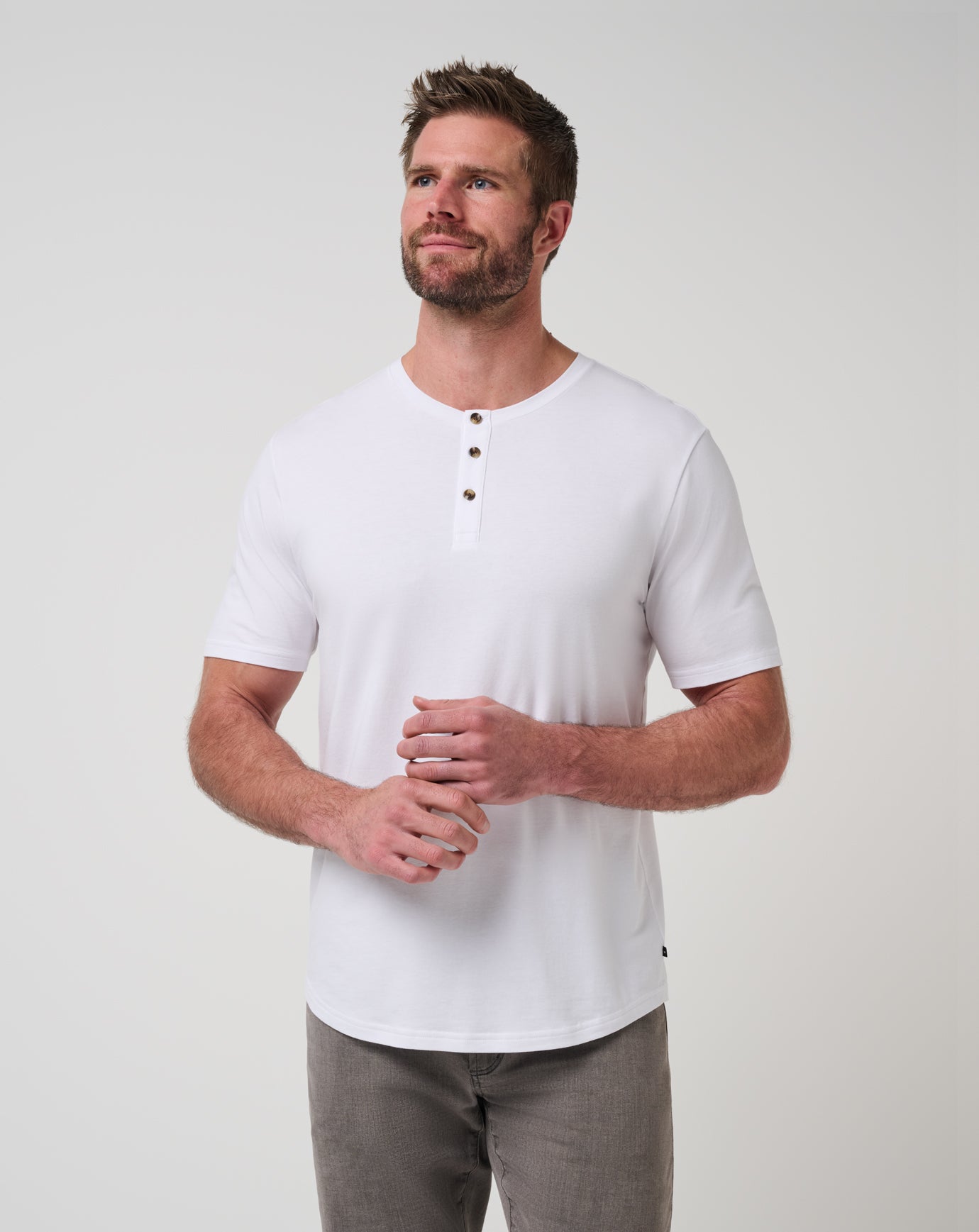 Cloud Henley Tee ∣ TravisMathew