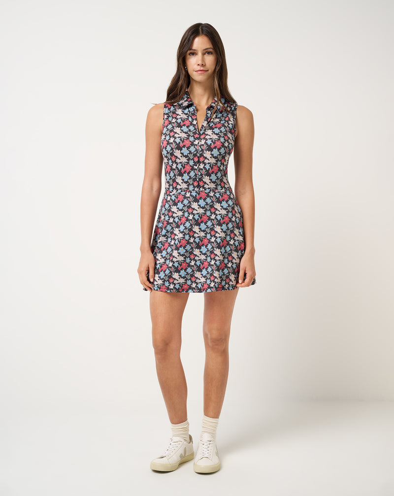 Featherweight Course Time Polo Dress