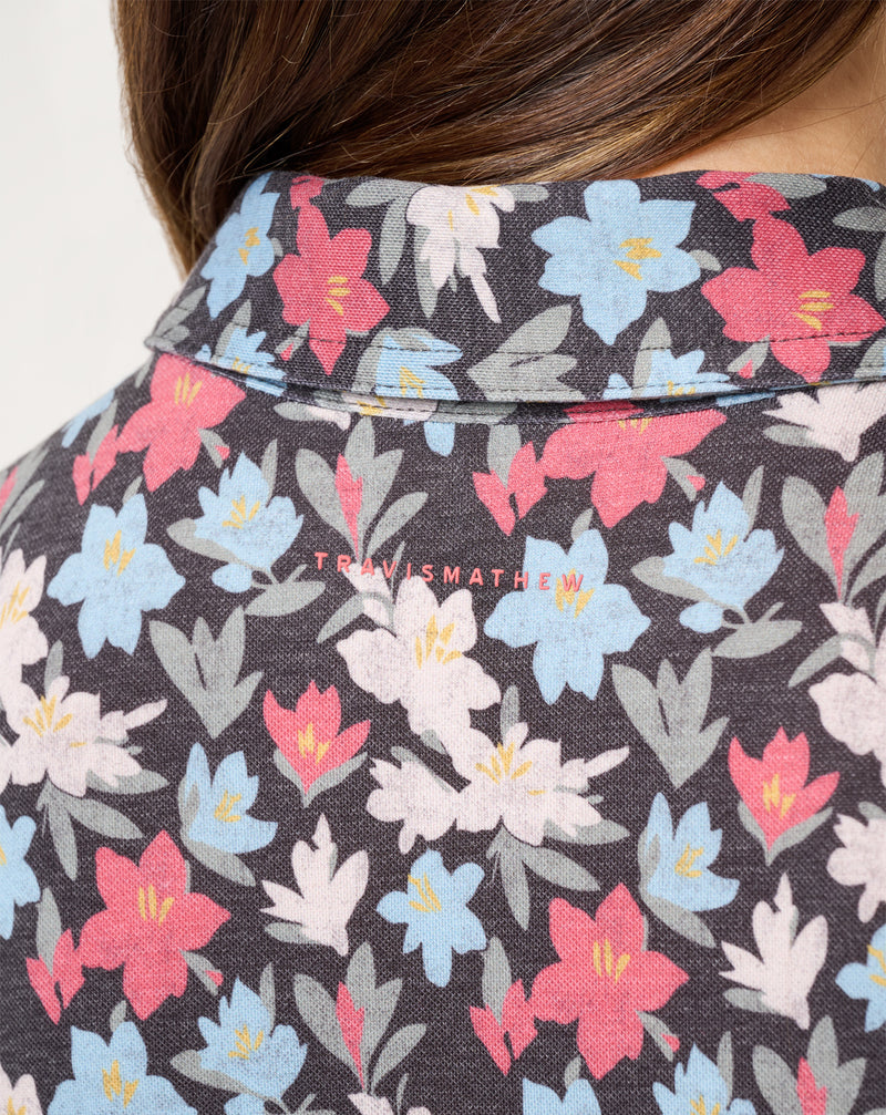 Featherweight Course Time Polo Dress
