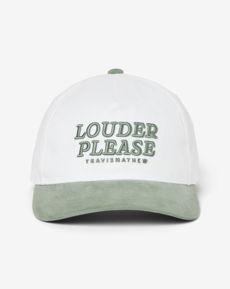 Louder Please Snapback Hat