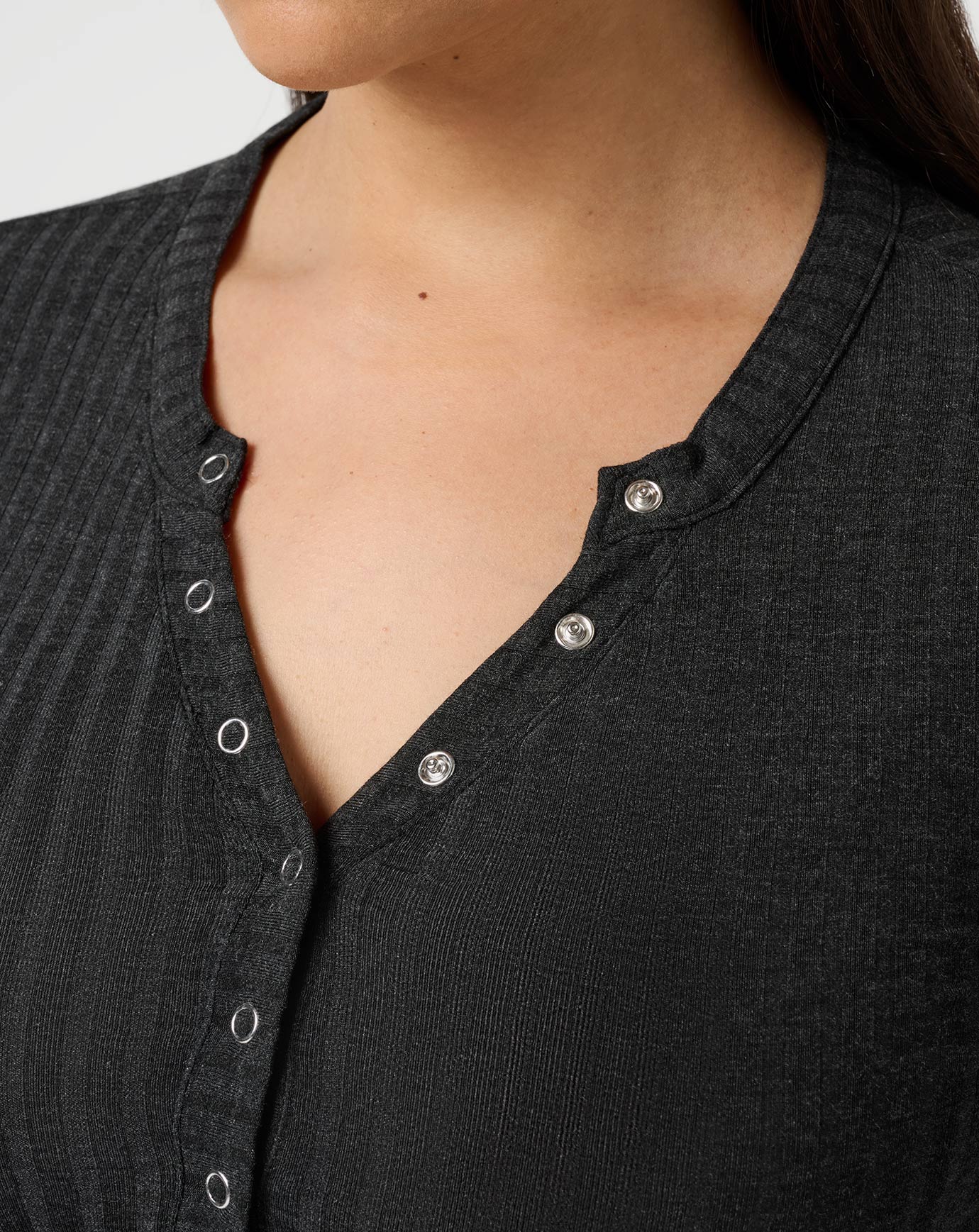 Cloud Modal Rib Henley