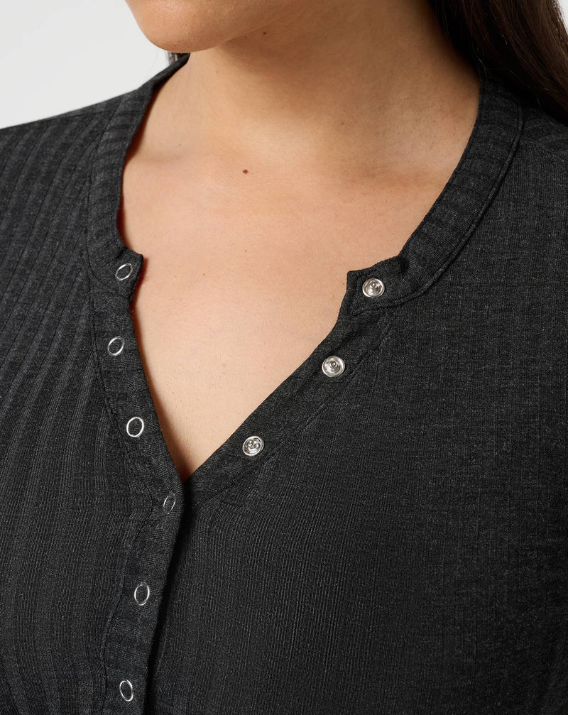 Cloud Modal Rib Henley
