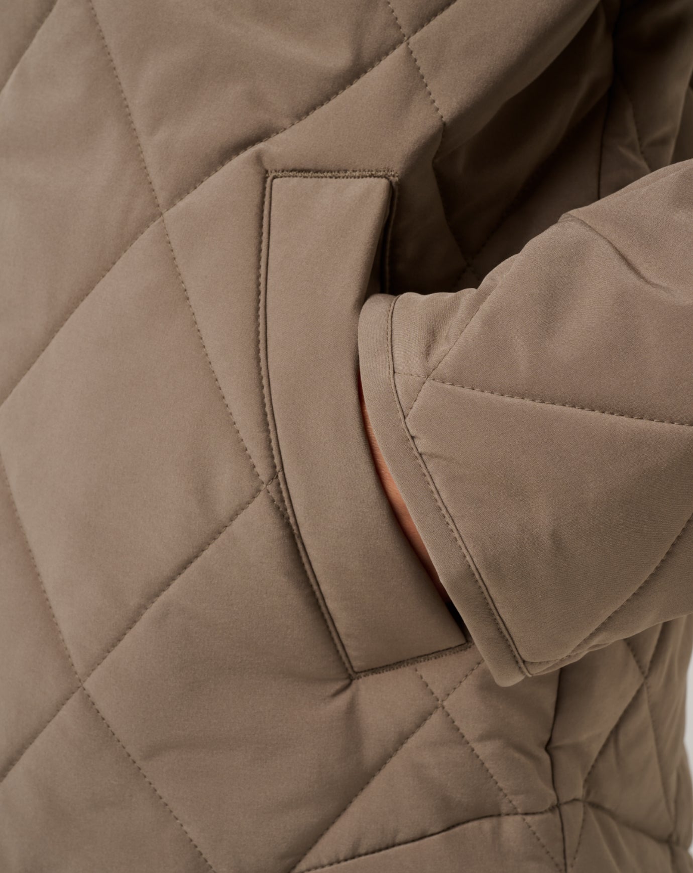 Quilted Easy Puffer Jacket