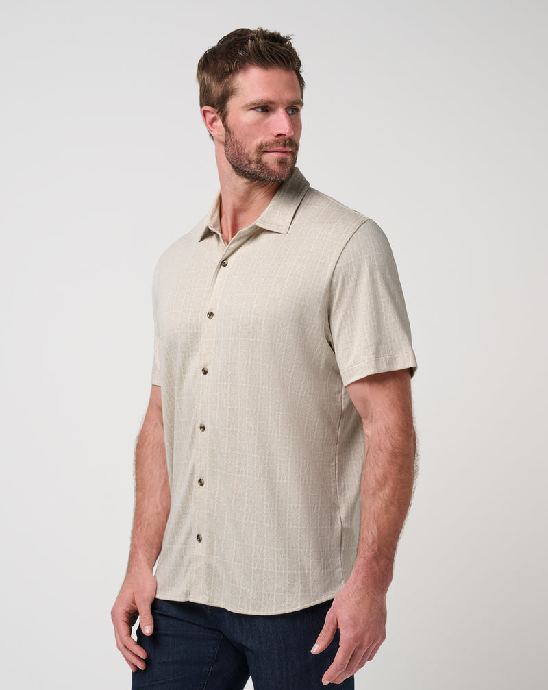 Cabana Jacquard Button-Up