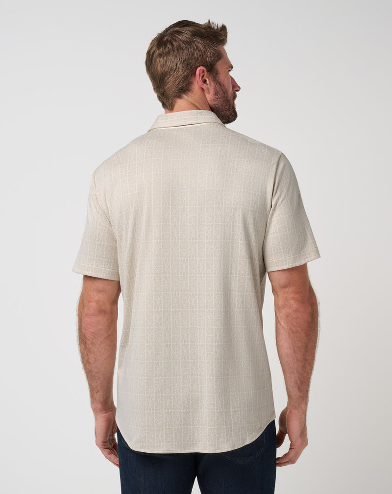 Cabana Jacquard Button-Up