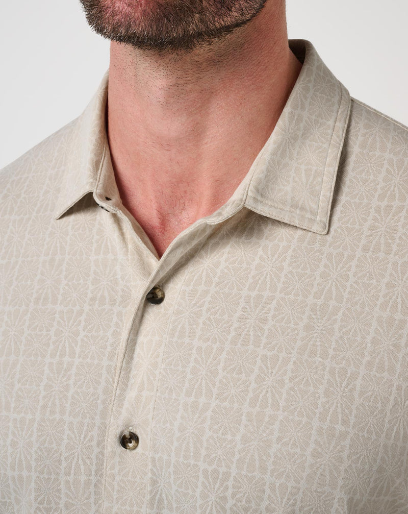 Cabana Jacquard Button-Up