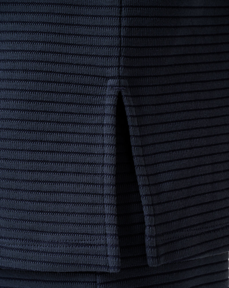 Coastal Rib Mock Neck Top