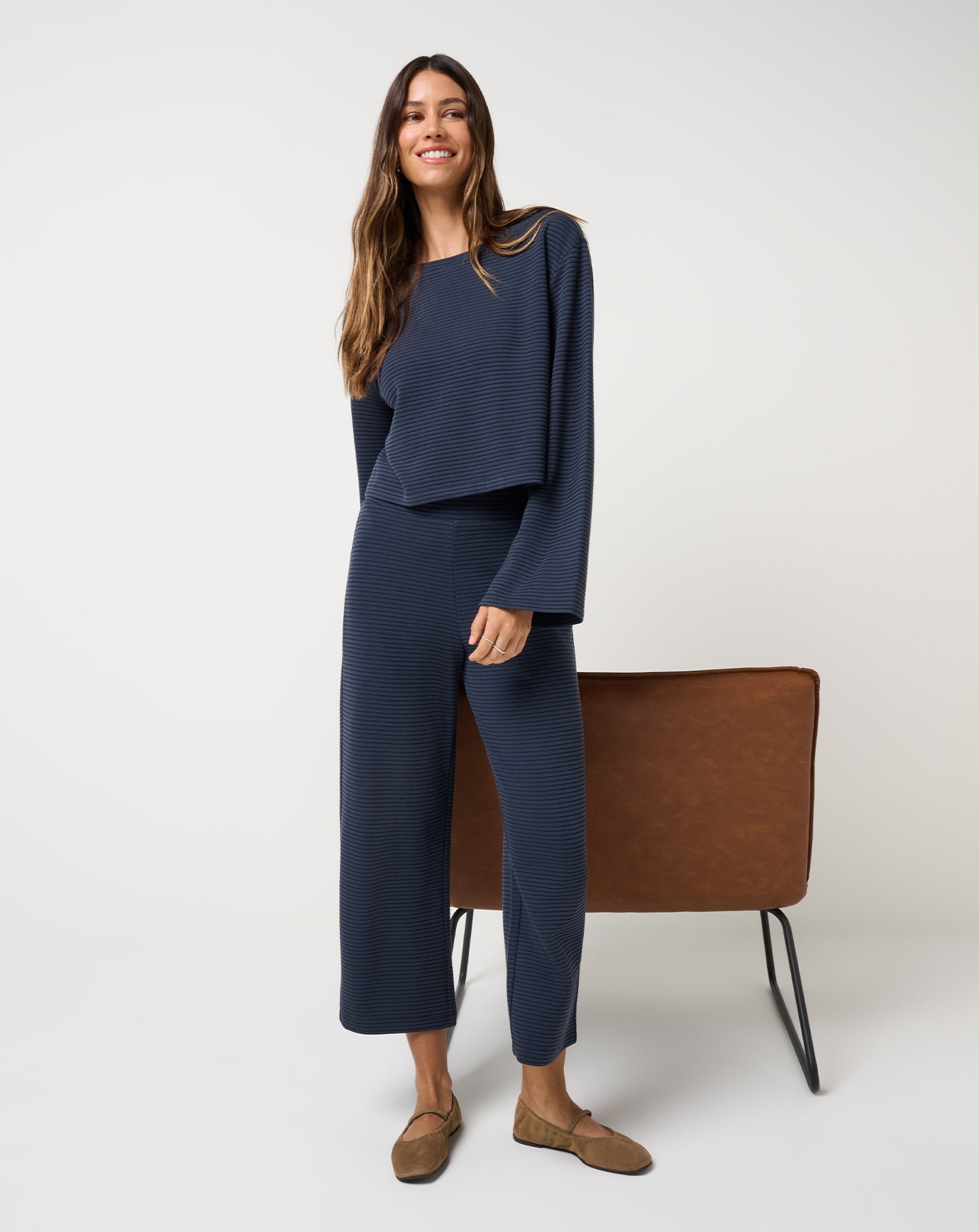 Coastal Rib Ankle Pant