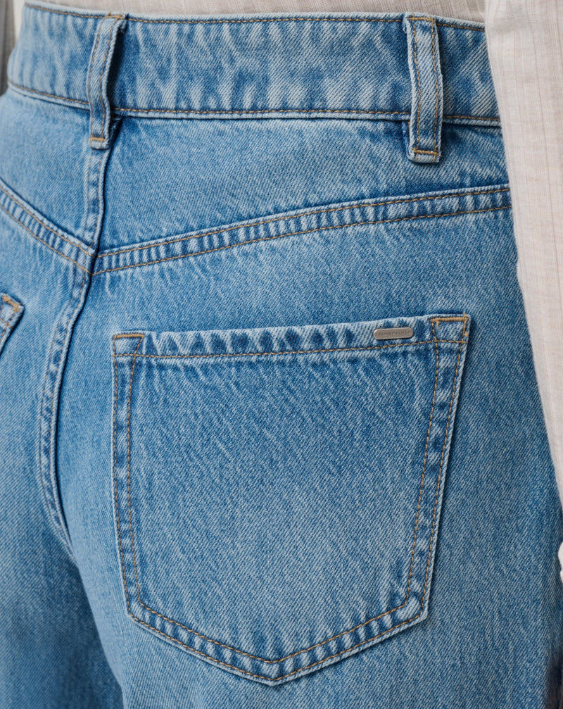 Relaxed Denim Wide Leg