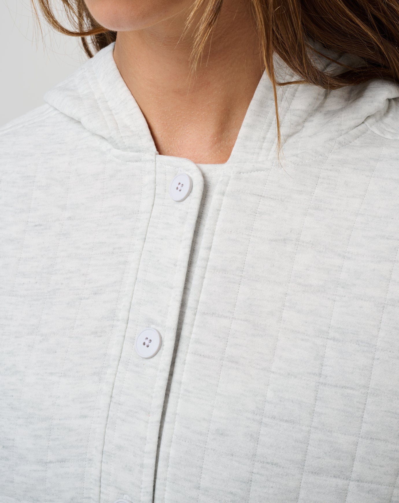 Coastal Quilted Hood Shacket