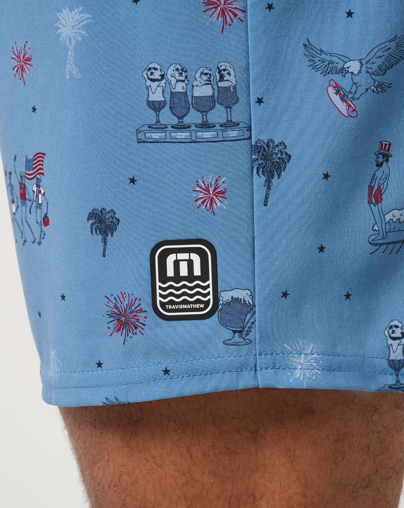 Firework Festival Boardshort 18In