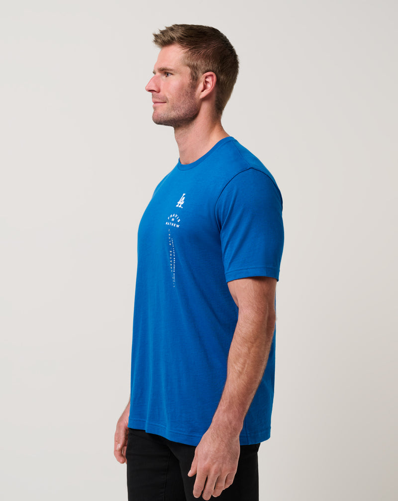 Los Angeles Dodgers Base Hit Bliss Tee