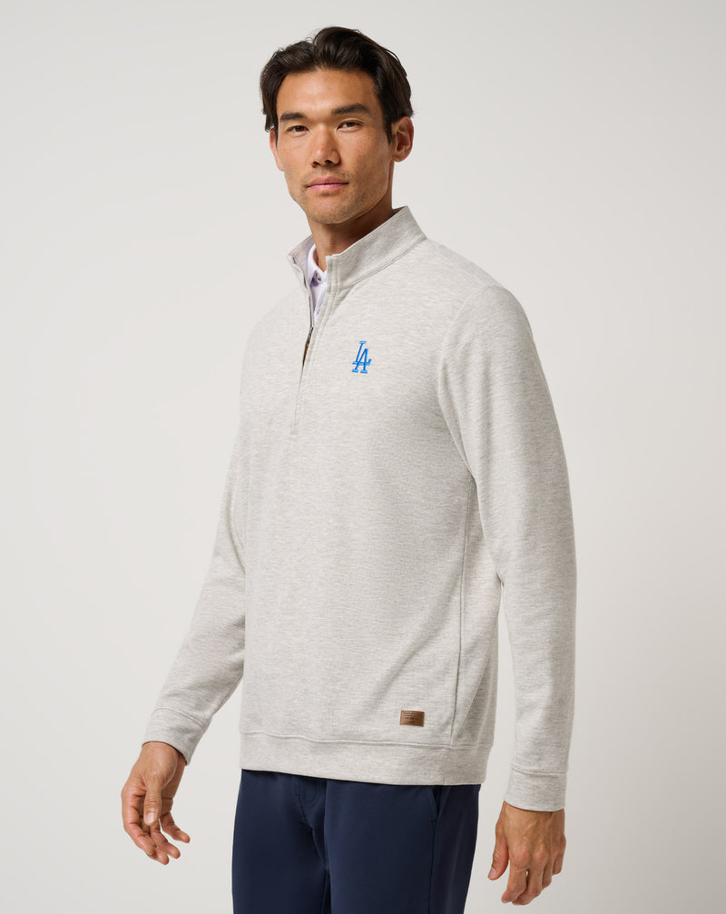 Los Angeles Dodgers Cloud Home Game Quarter Zip