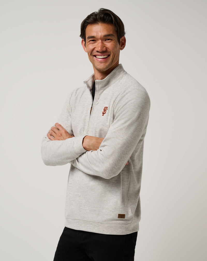 San Francisco Giants Cloud Home Game Quarter Zip