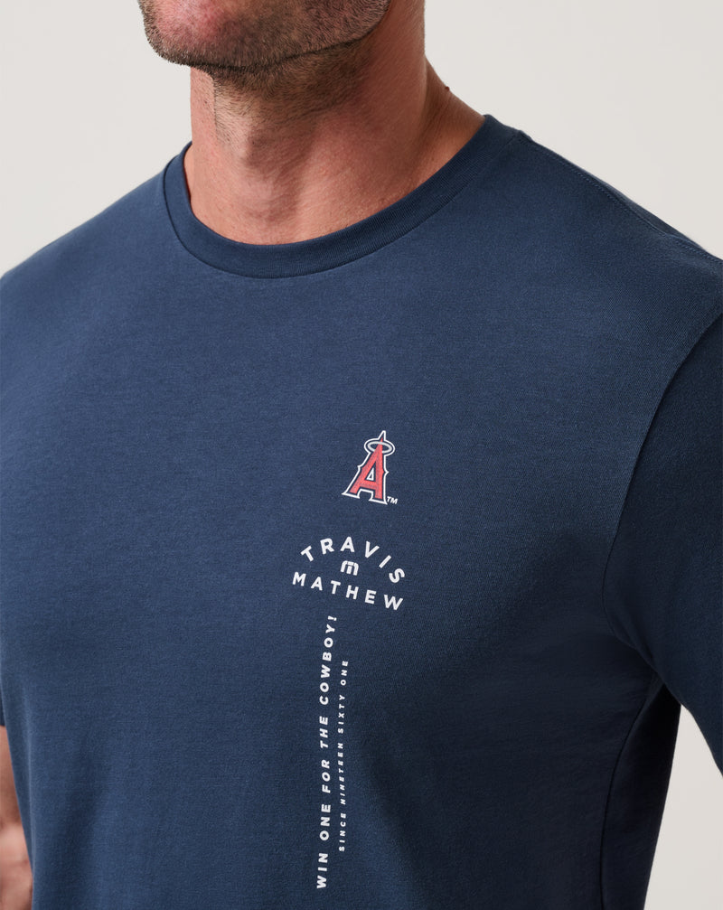 Los Angeles Angels Base Hit Bliss Tee