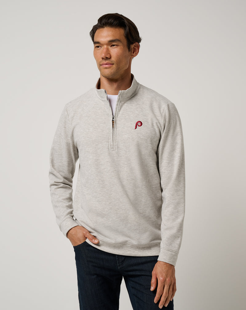 Philadelphia Phillies Cloud Home Game Quarter Zip