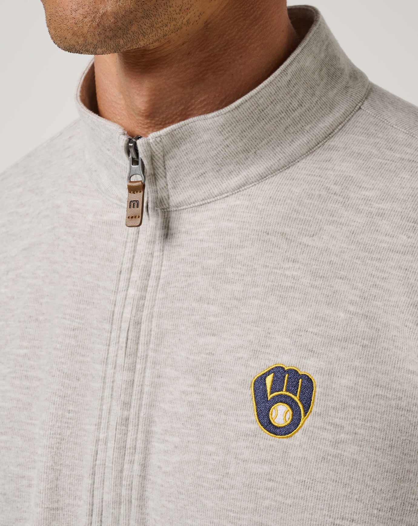 Milwaukee Brewers Cloud Home Game Quarter Zip