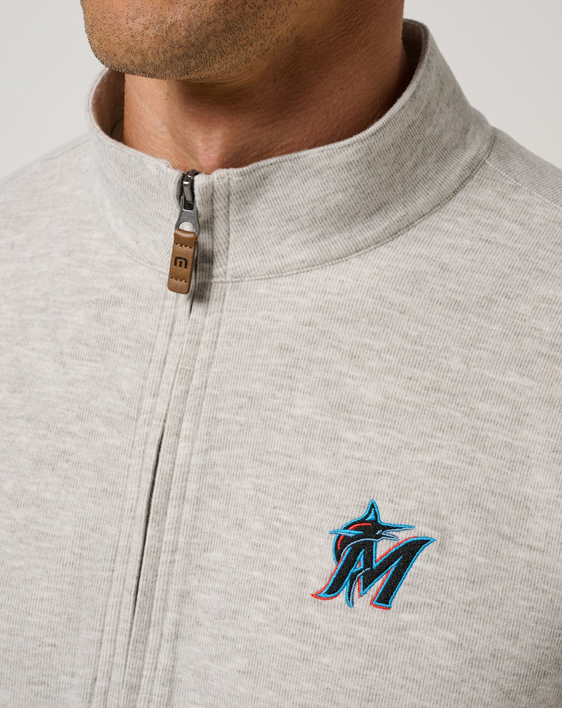 Miami Marlins Cloud Home Game Quarter Zip