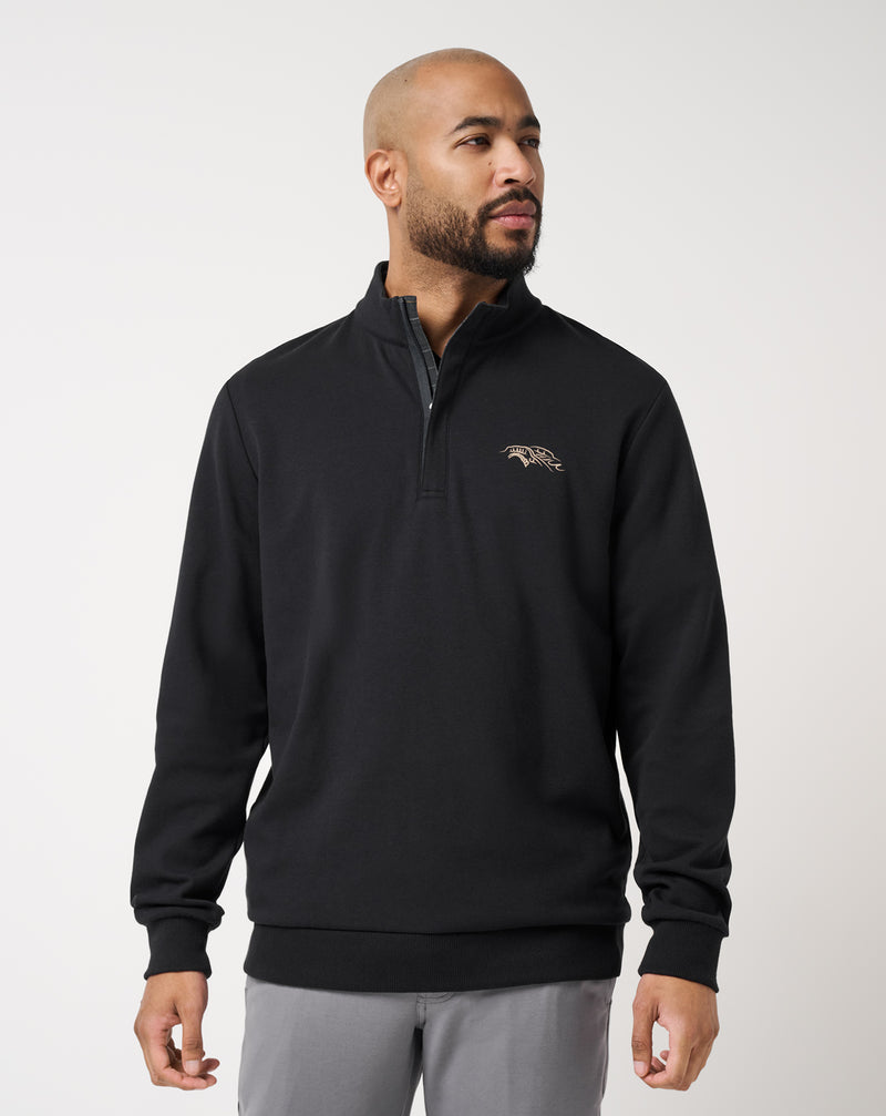 St Andrews Shadow Check 2.0 Quarter Zip