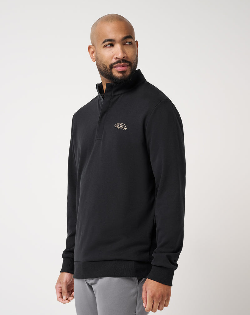 St Andrews Shadow Check 2.0 Quarter Zip