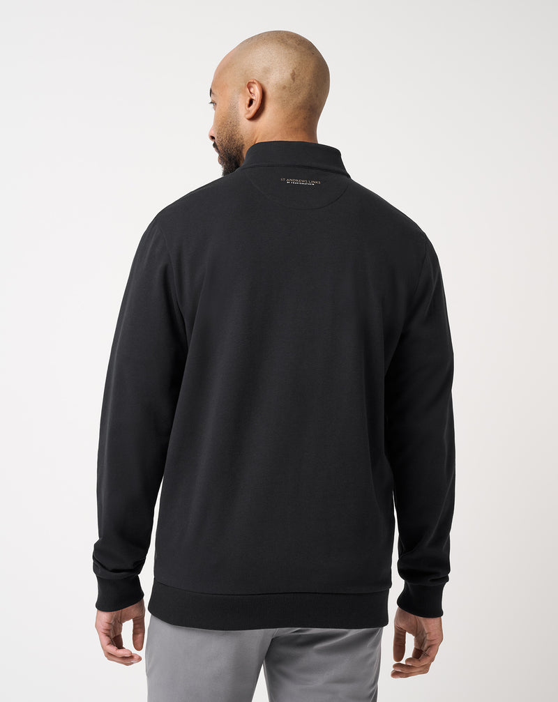 St Andrews Shadow Check 2.0 Quarter Zip
