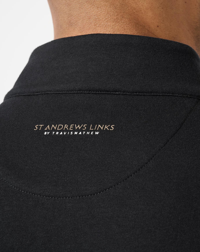 St Andrews Shadow Check 2.0 Quarter Zip