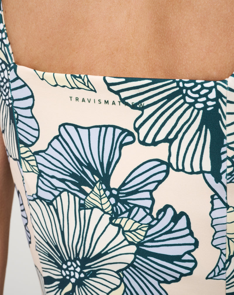 Moveknit Sleeveless Printed Dress