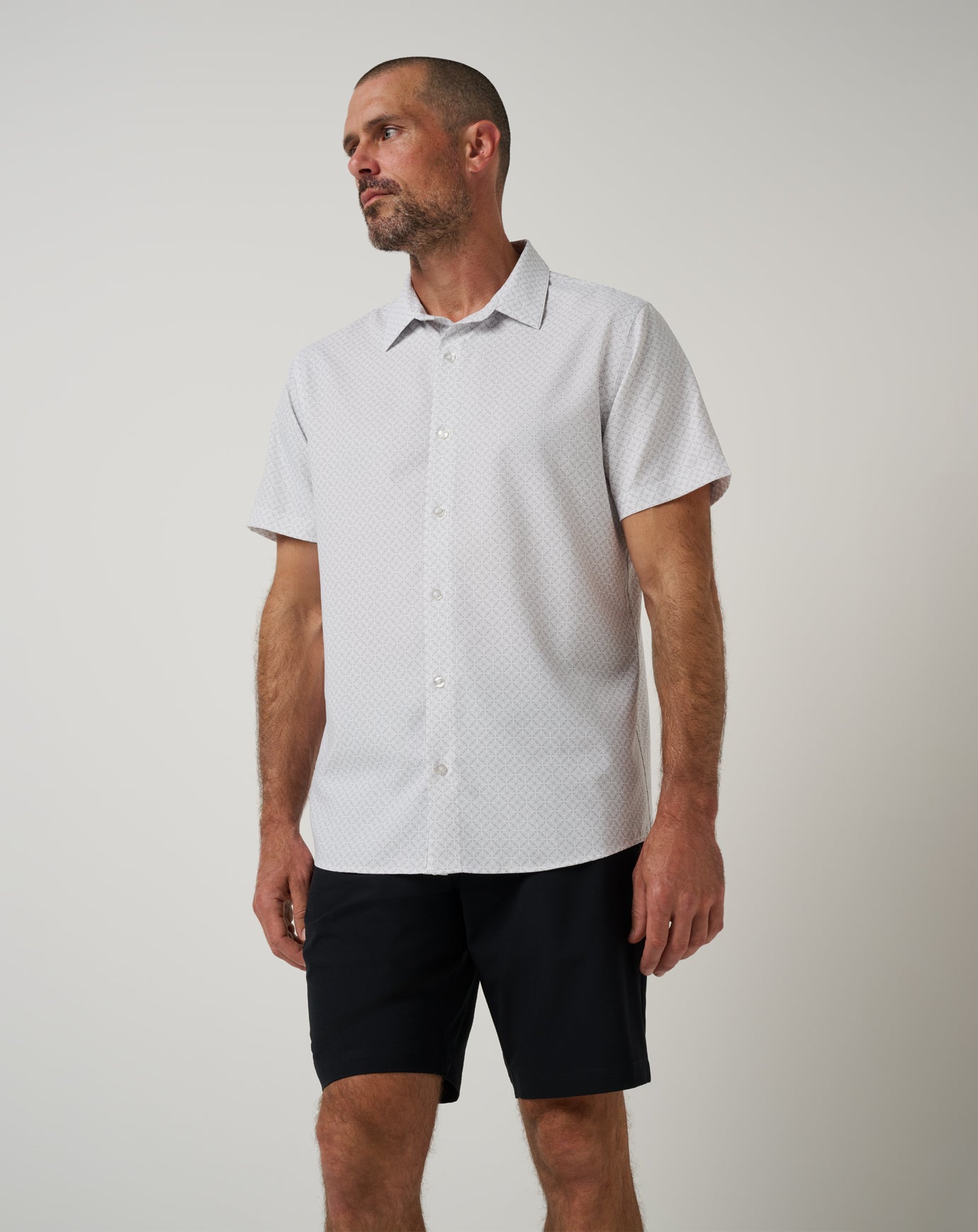 Techwoven Flair Button-Up
