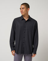 Techwoven Cross Check Long Sleeve Button-Up