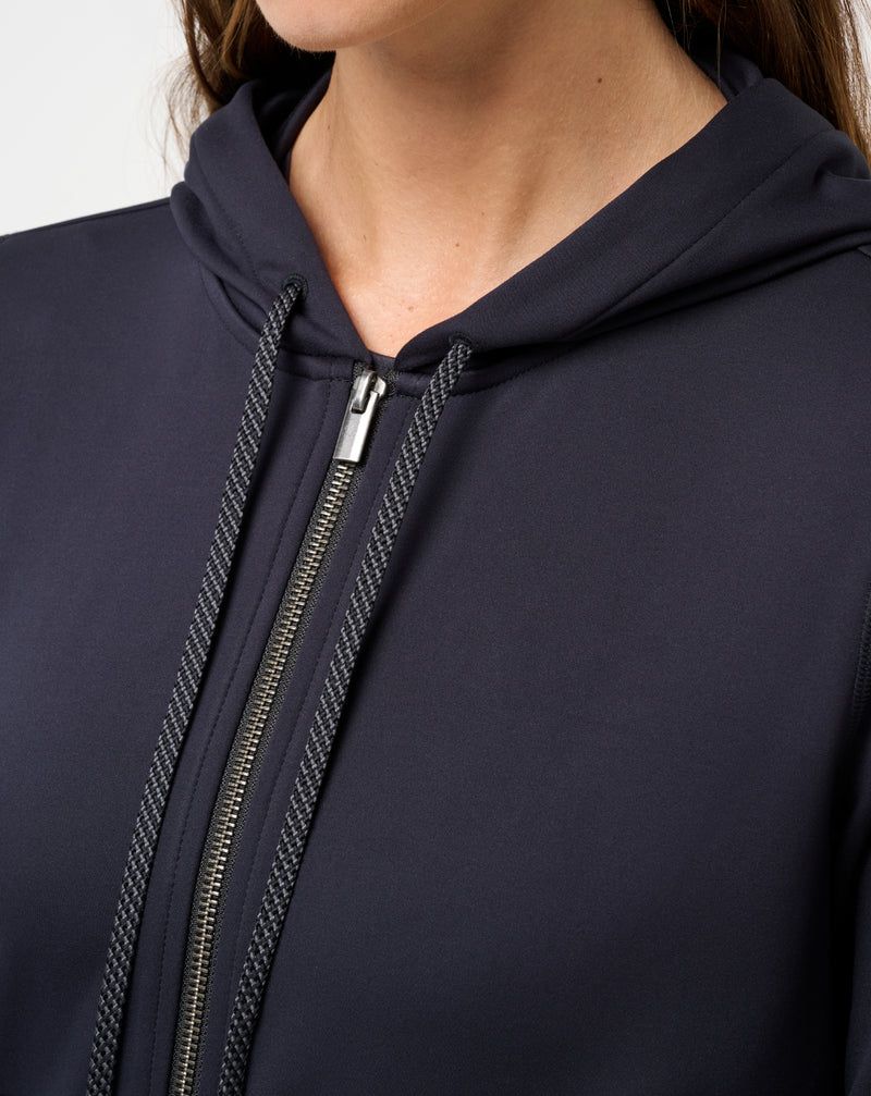 Smoothknit Zip Hood
