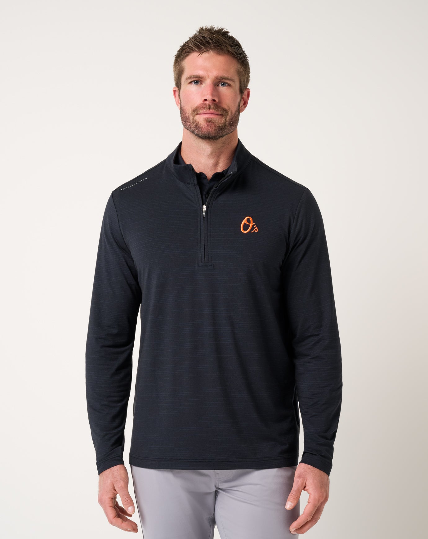Baltimore Orioles Bullpen Heater Quarter Zip