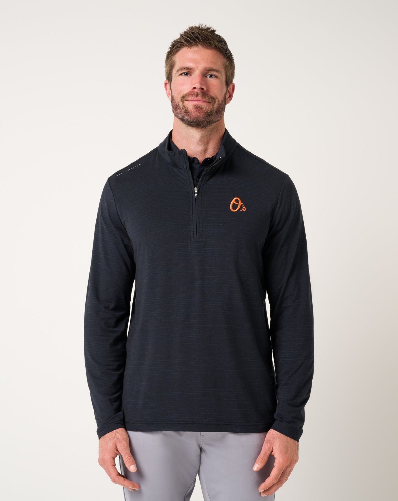 Baltimore Orioles Bullpen Heater Quarter Zip