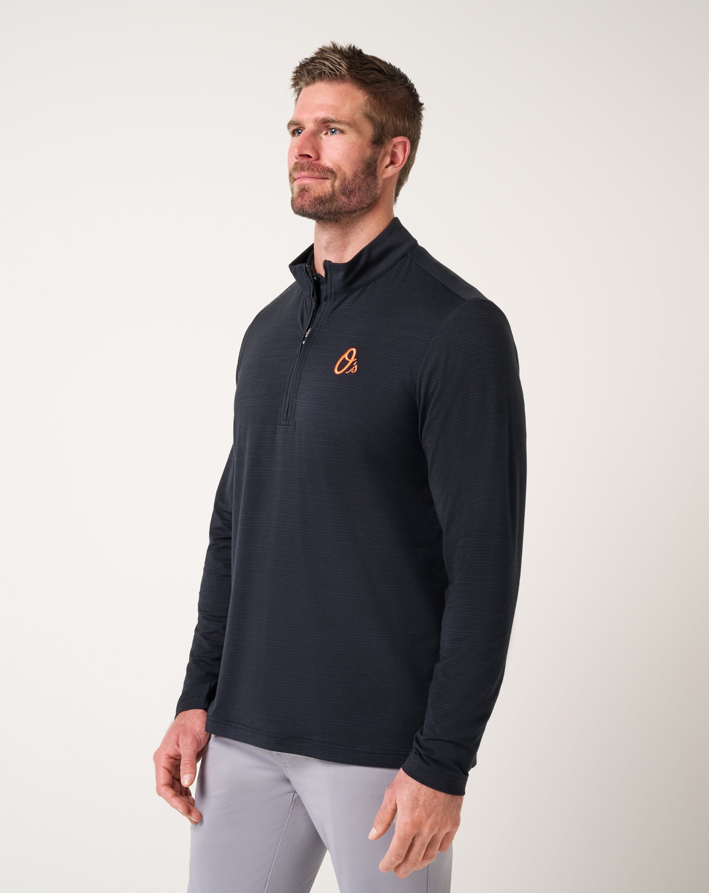 Baltimore Orioles Bullpen Heater Quarter Zip