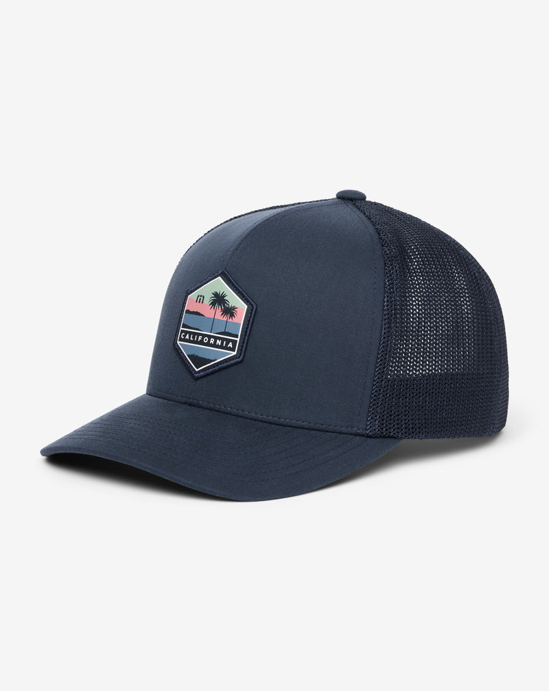Sunset Shores Snapback Hat