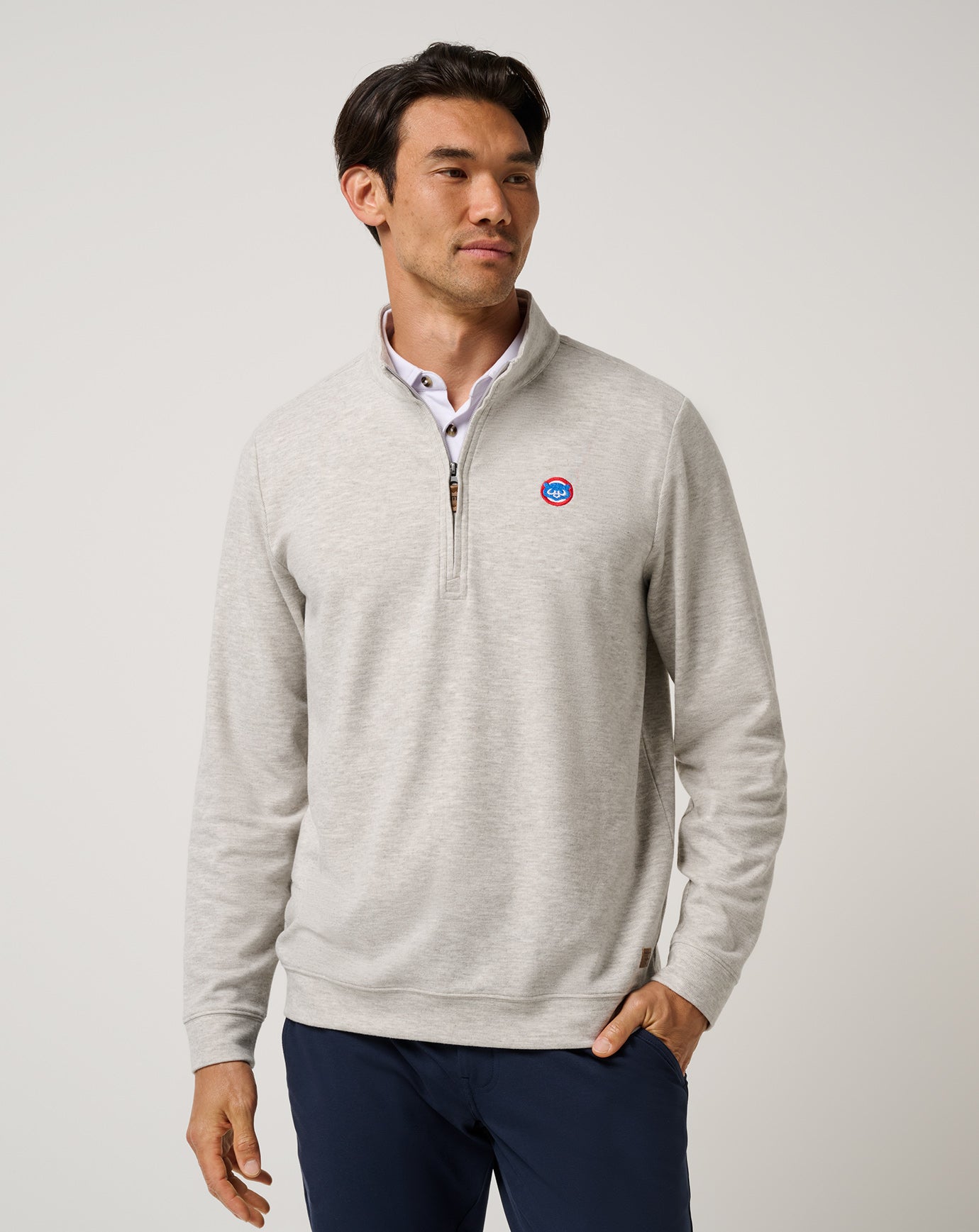 Chicago Cubs 1984 Cloud Home Game Quarter Zip