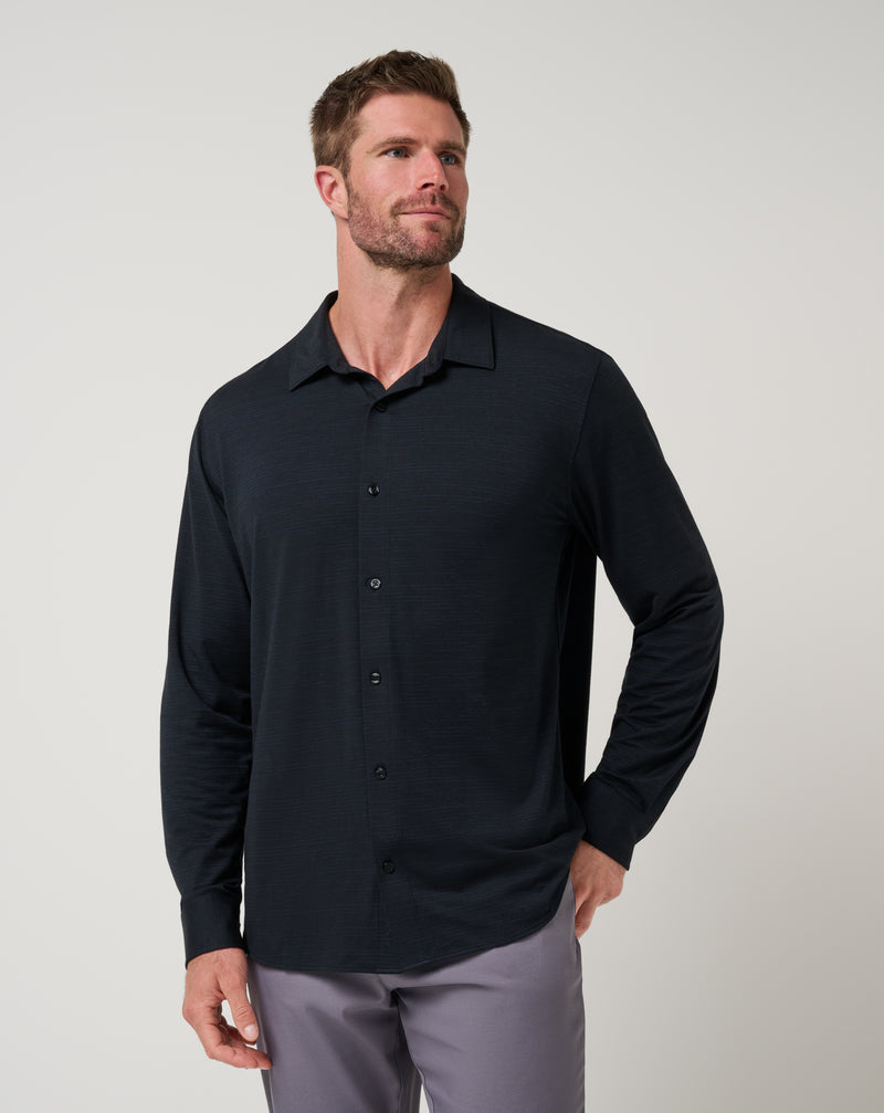 The Heater Long Sleeve Button-Up