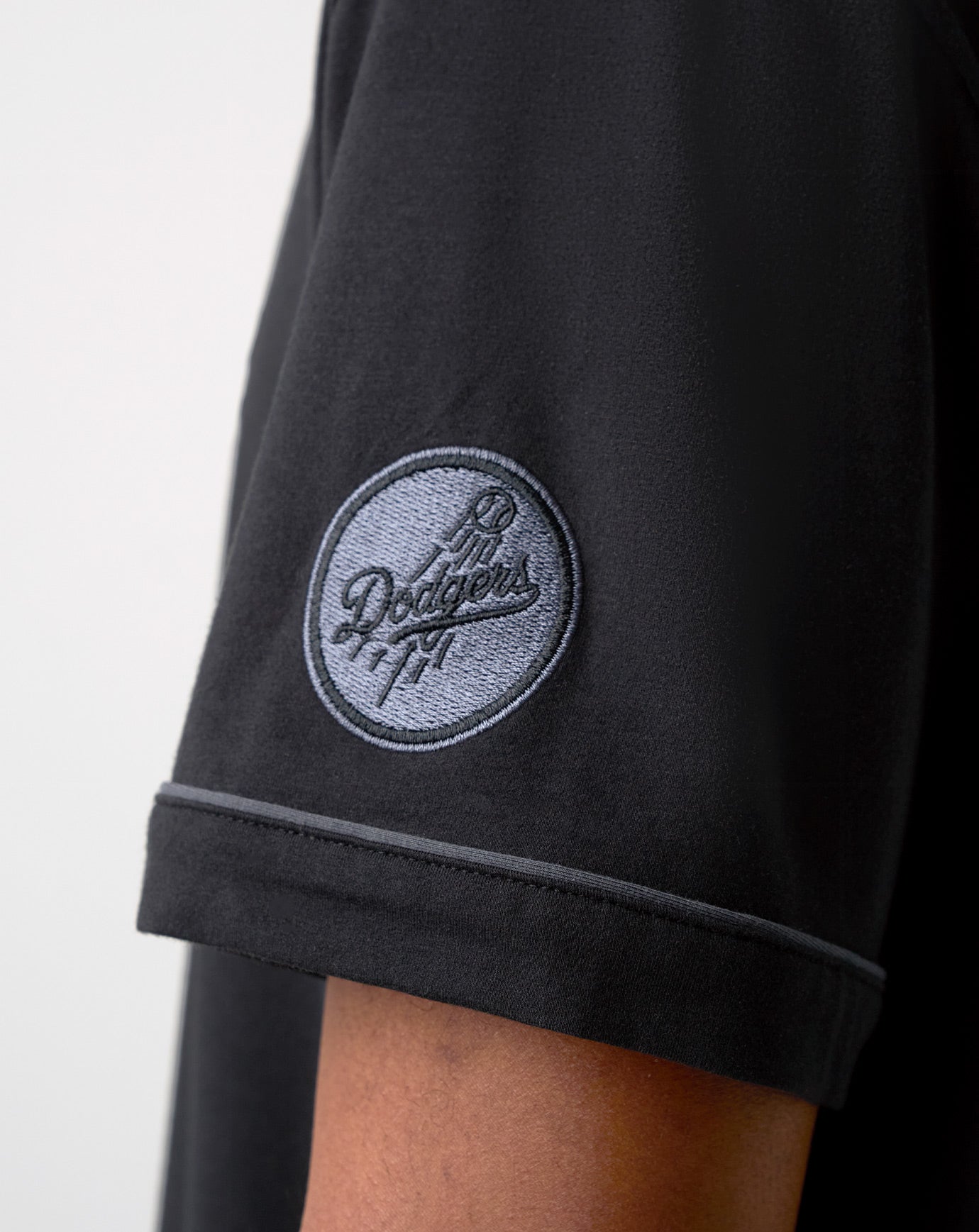 Los Angeles Dodgers On The Field Button-Up