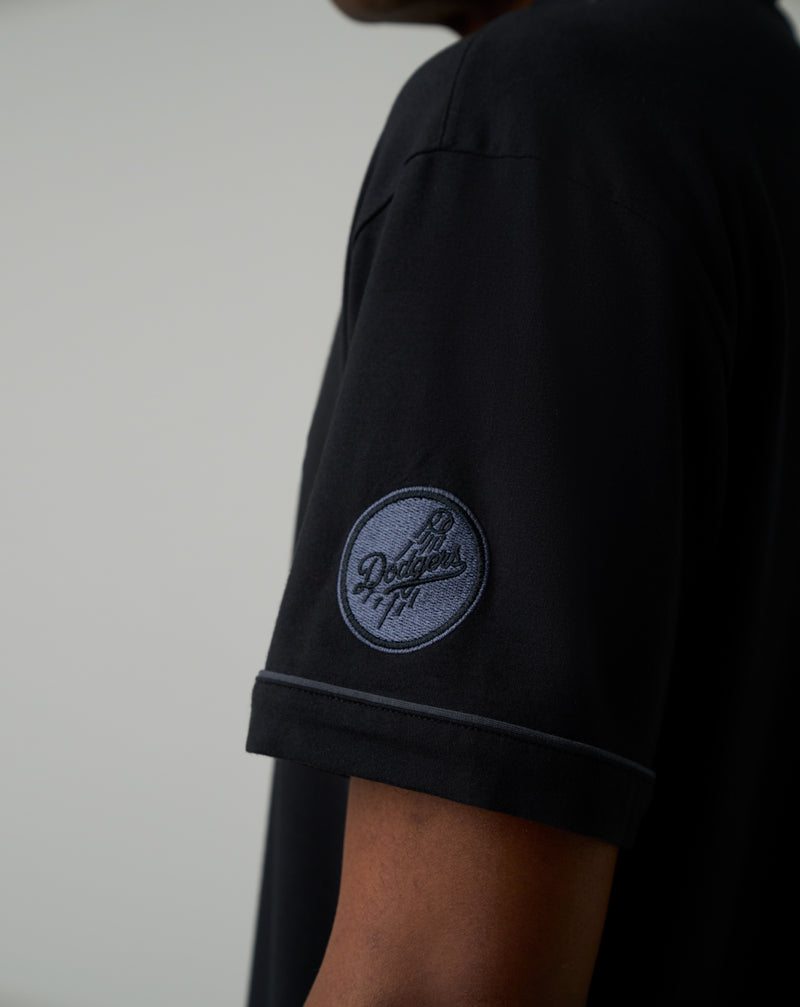 Los Angeles Dodgers On The Field Button-Up