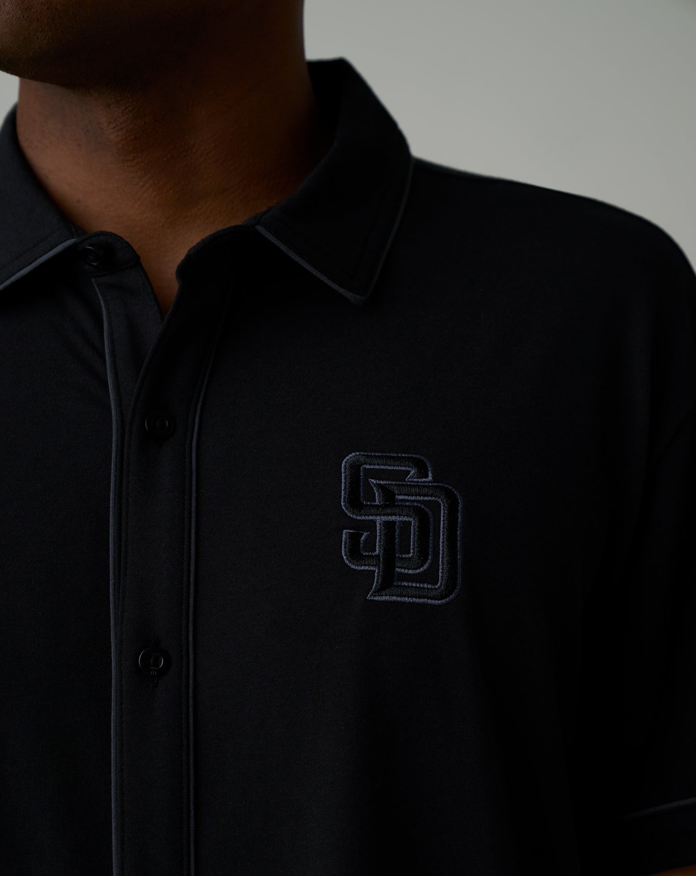 San Diego Padres On The Field Button-Up