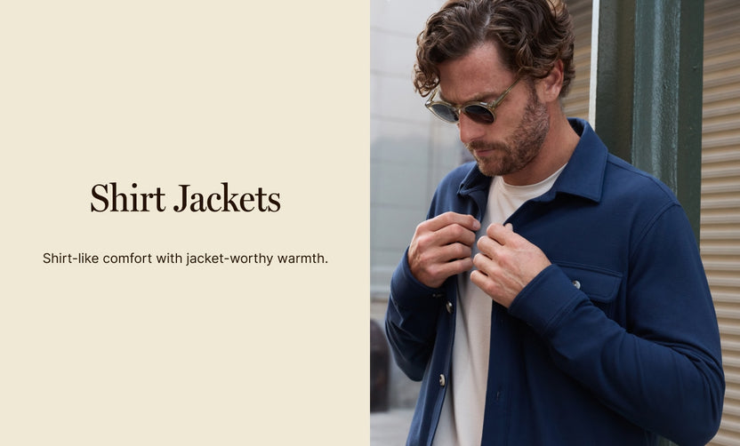 Men's Shirt Jackets