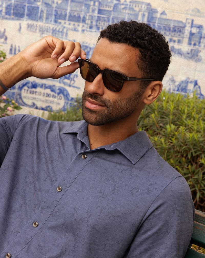 Featherweight Tides Button-Up