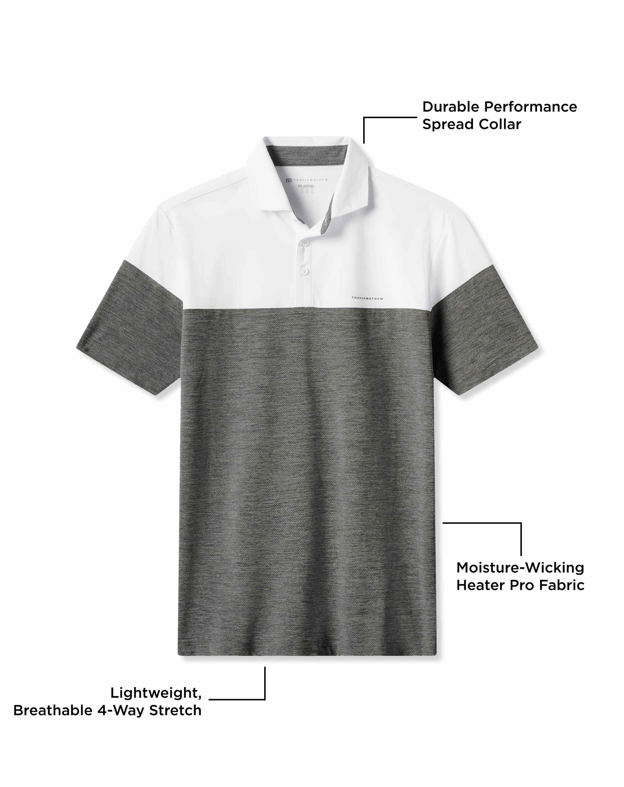 Heater Pro Color Block Polo