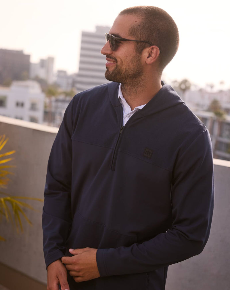 Polar Seas Hooded Quarter Zip