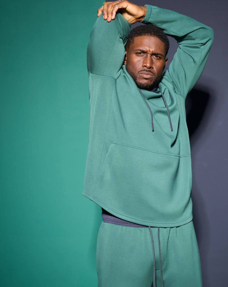 Fibercloud Color Block Hoodie